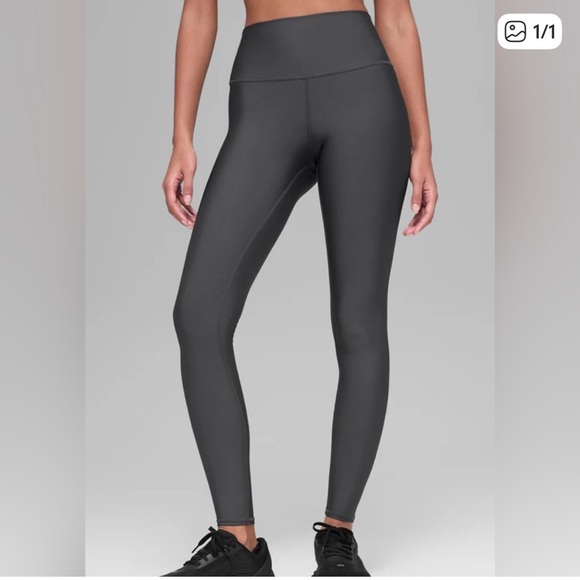 ALO Yoga Pants - ALO Yoga Airlift Legging Anthracite Gray 28”
